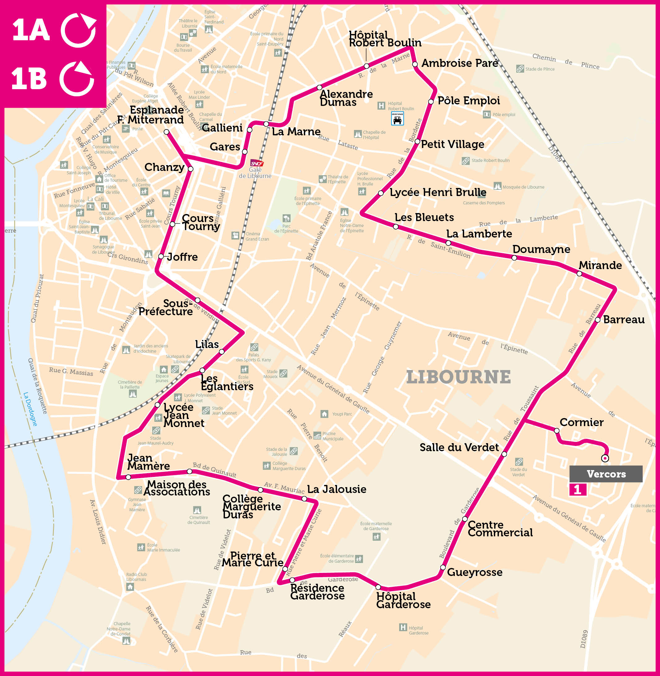 Ligne 1 Calibus Un service de