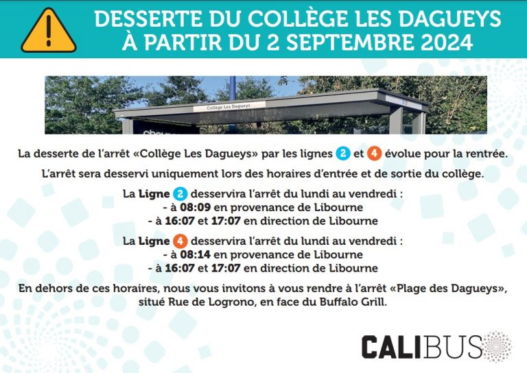 Calibus Calibus - Un service de transports en commun de La Cali