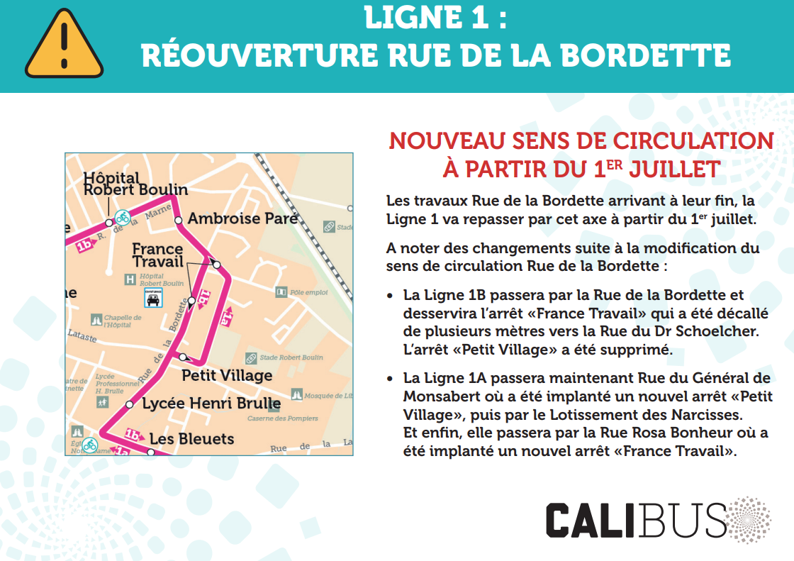 Calibus Calibus - Un service de transports en commun de La Cali