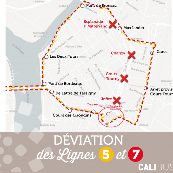 Ligne 5 - Calibus - Un service de transports en commun de La Cali
